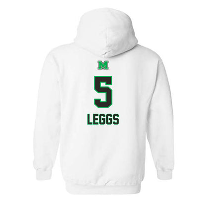 Marshall - NCAA Football : TyQaze Leggs - Generic Shersey Hooded Sweatshirt