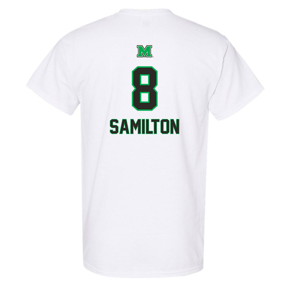 Marshall - NCAA Women's Volleyball : Bria Samilton - Generic Shersey T-Shirt