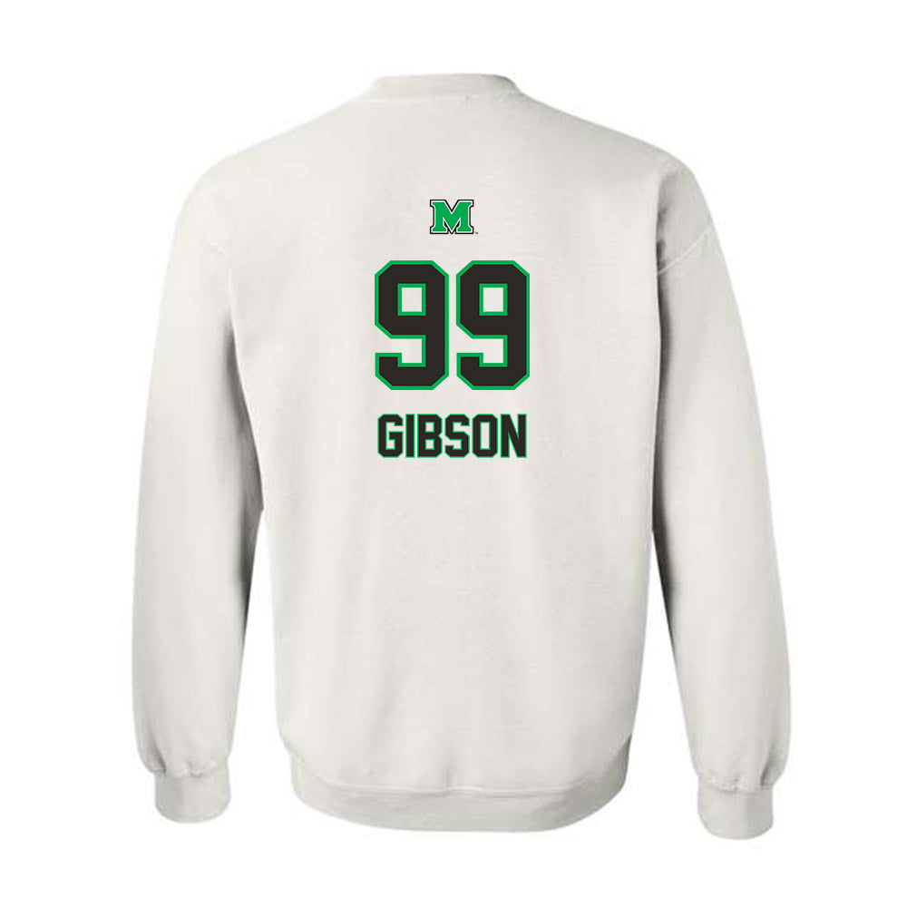 Marshall - NCAA Football : Isaiah Gibson - Generic Shersey Crewneck Sweatshirt