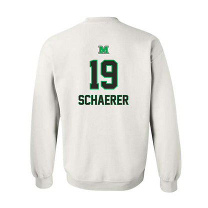 Marshall - NCAA Men's Soccer : Yasha Schaerer - Generic Shersey Crewneck Sweatshirt-1