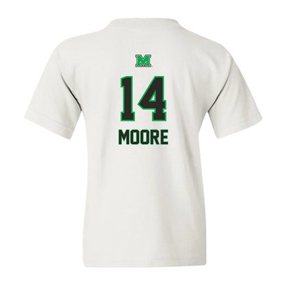 Marshall - NCAA Men's Basketball : Grant Moore - Generic Shersey Youth T-Shirt-1