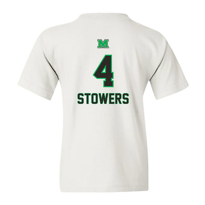 Marshall - NCAA Women's Basketball : Zenthia Stowers - Generic Shersey Youth T-Shirt-1