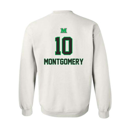 Marshall - NCAA Football : Charles Montgomery - Generic Shersey Crewneck Sweatshirt