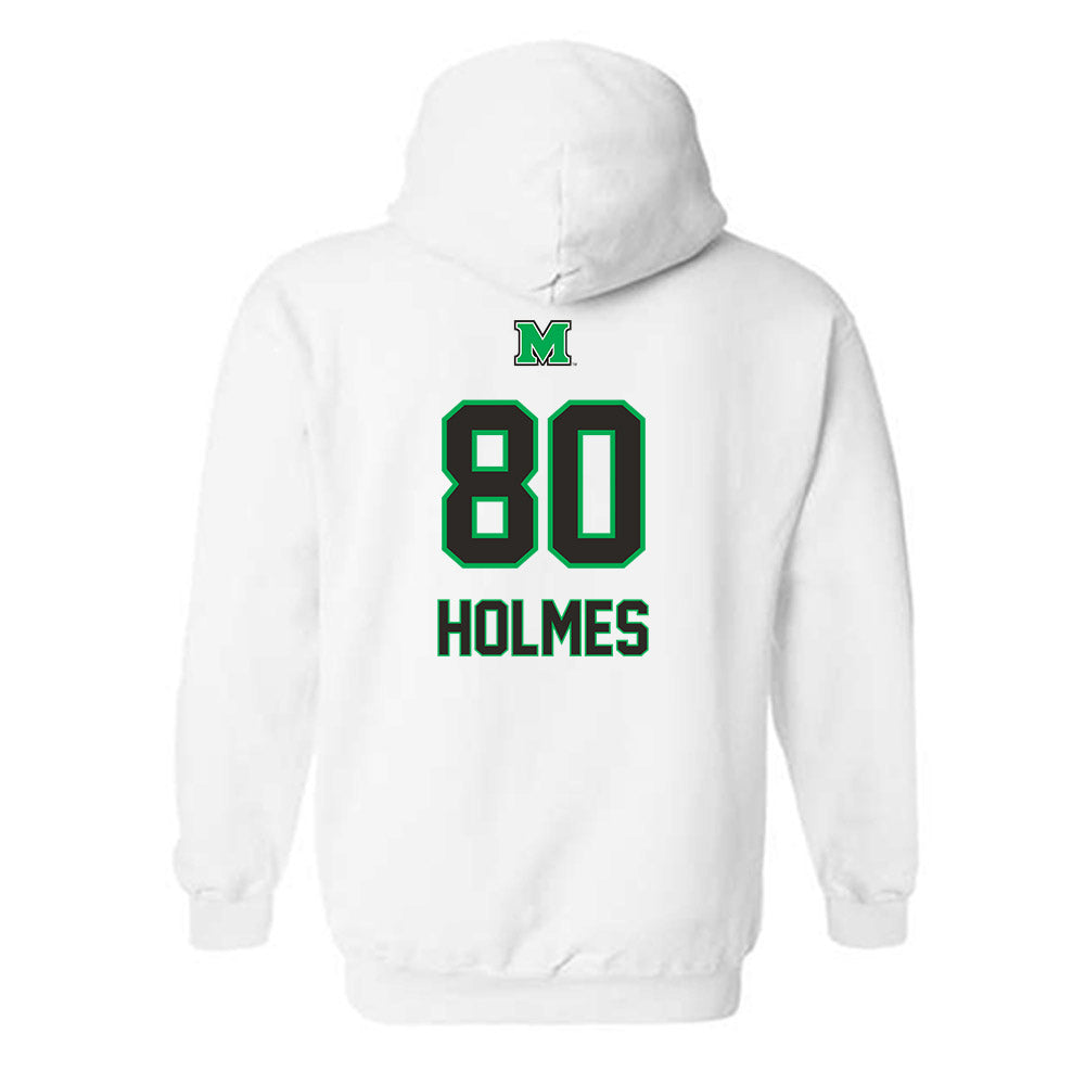 Marshall - NCAA Football : Justin Holmes - Generic Shersey Hooded Sweatshirt