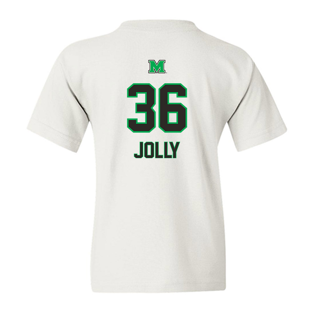 Marshall - NCAA Baseball : Grant Jolly - Generic Shersey Youth T-Shirt-1