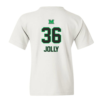 Marshall - NCAA Baseball : Grant Jolly - Generic Shersey Youth T-Shirt-1