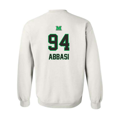 Marshall - NCAA Football : Ali Abbasi - Generic Shersey Crewneck Sweatshirt-1