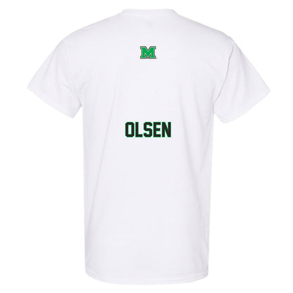 Marshall - NCAA Women's Track & Field : Jenna Olsen - Generic Shersey T-Shirt-1