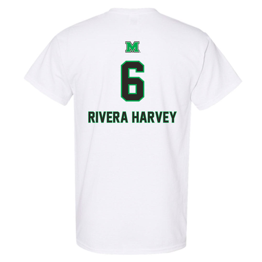 Marshall - NCAA Football : Jalil Rivera Harvey - Generic Shersey T-Shirt-1