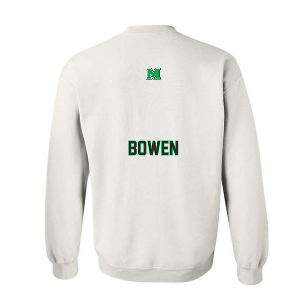 Marshall - NCAA Men's Track & Field : Caden Bowen - Generic Shersey Crewneck Sweatshirt