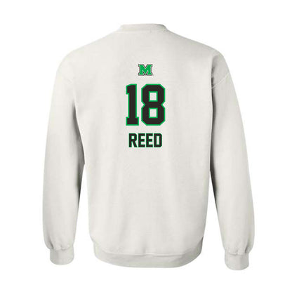 Marshall - NCAA Football : Cace Reed - Generic Shersey Crewneck Sweatshirt