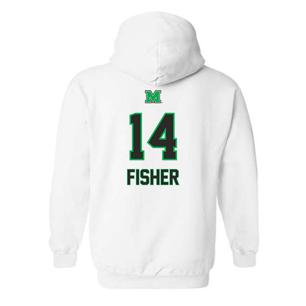 Marshall - NCAA Women's Soccer : Bailey Fisher - Generic Shersey Hooded Sweatshirt