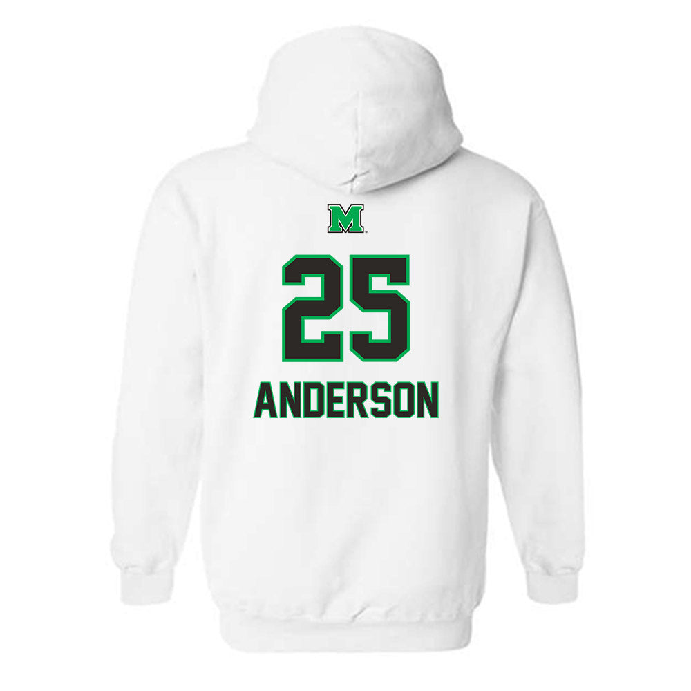 Marshall - NCAA Football : Jcoryan Anderson - Generic Shersey Hooded Sweatshirt