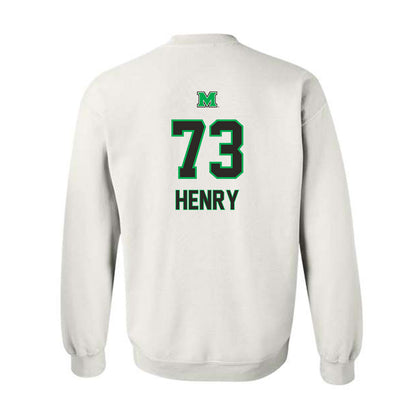 Marshall - NCAA Football : Treaden Henry - Generic Shersey Crewneck Sweatshirt