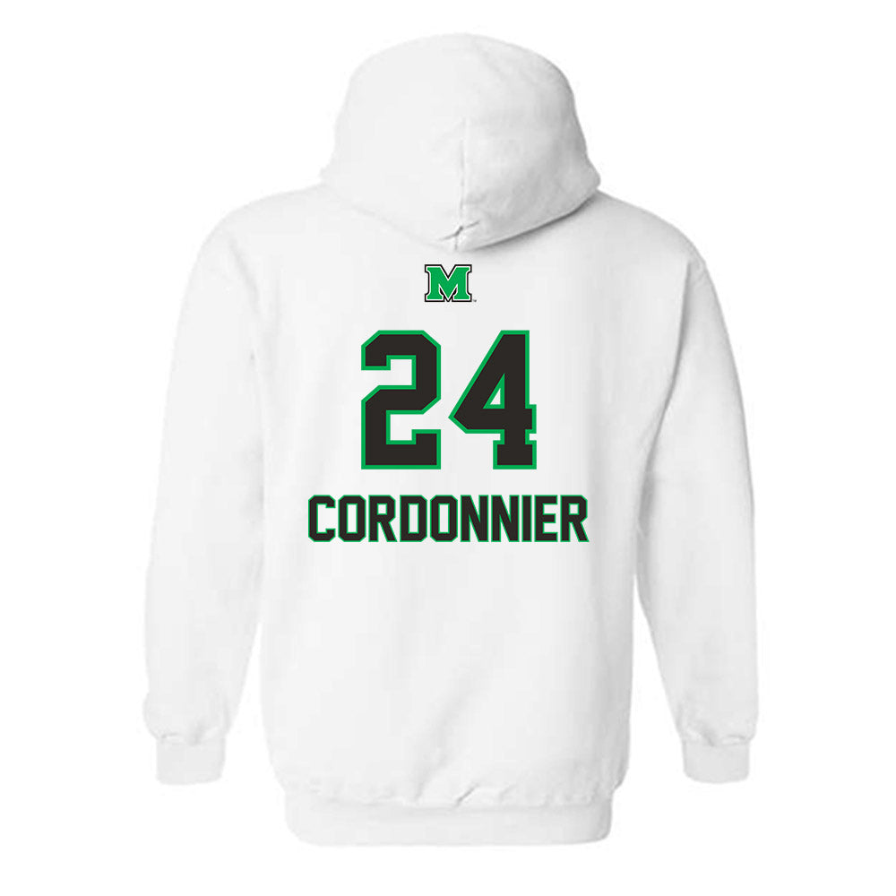 Marshall - NCAA Baseball : Braylon Cordonnier - Generic Shersey Hooded Sweatshirt-1