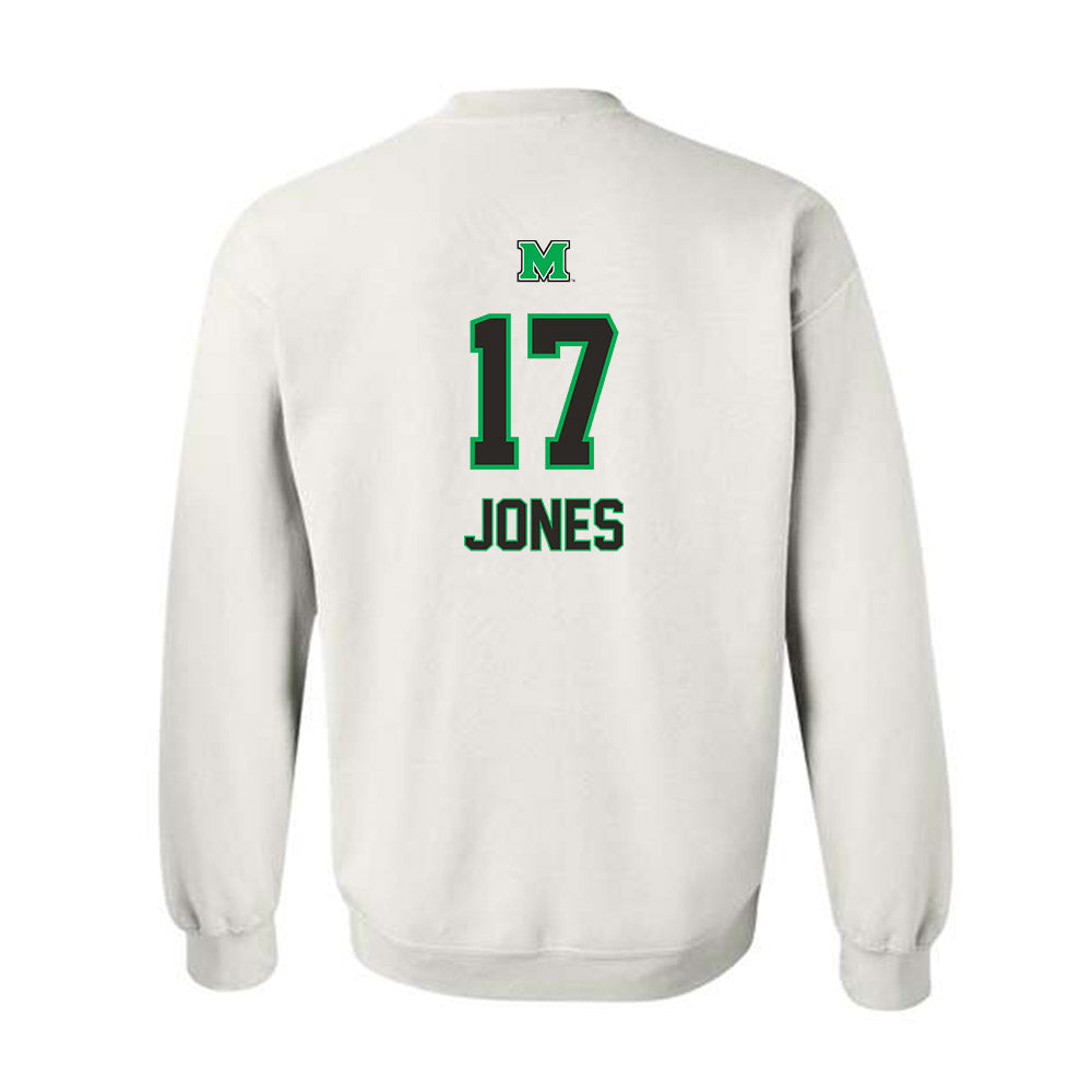 Marshall - NCAA Football : KJ Jones - Generic Shersey Crewneck Sweatshirt