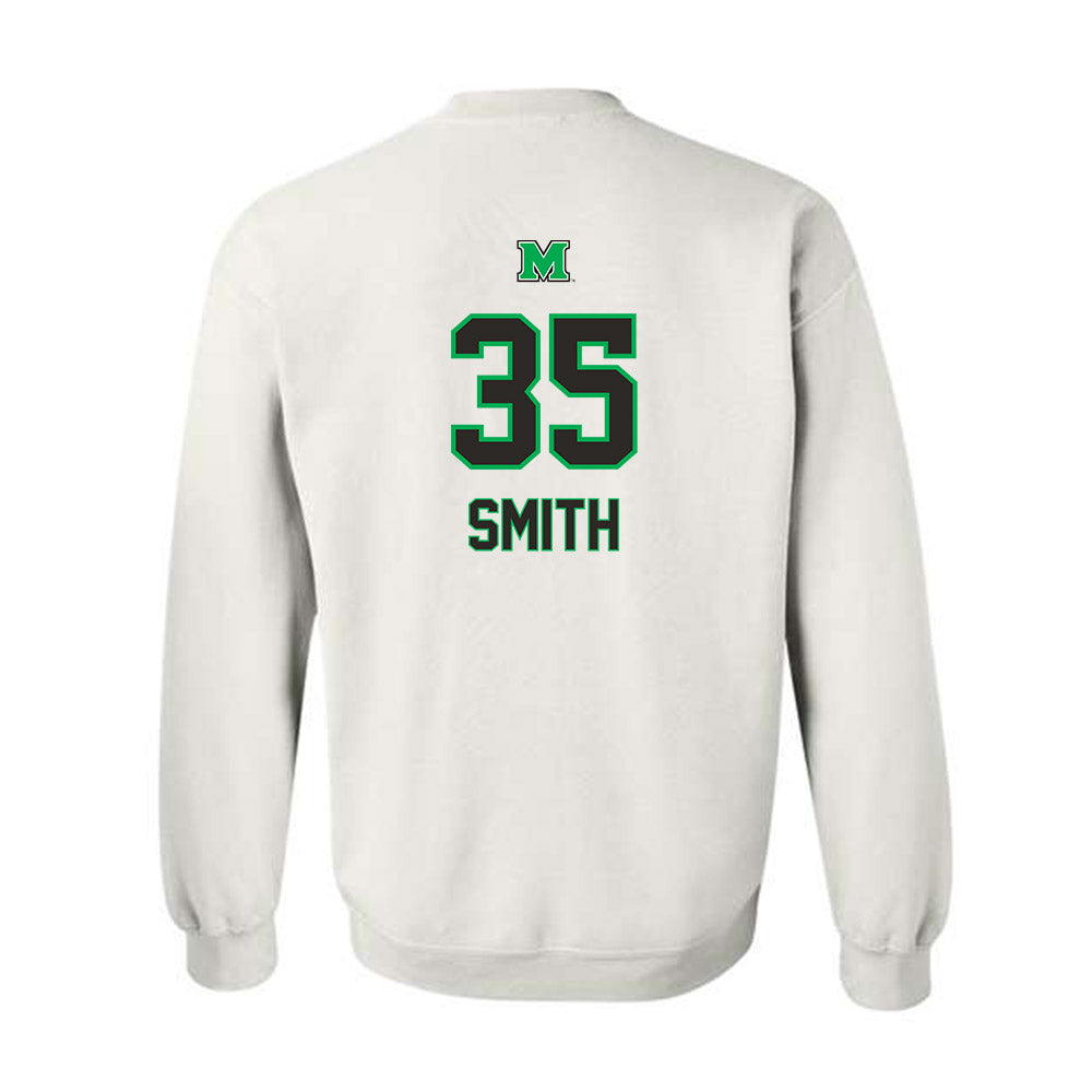 Marshall - NCAA Baseball : Cain Smith - Generic Shersey Crewneck Sweatshirt