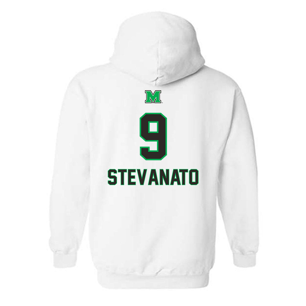 Marshall - NCAA Men's Soccer : Gabriel Stevanato - Generic Shersey Hooded Sweatshirt-1