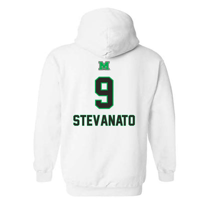 Marshall - NCAA Men's Soccer : Gabriel Stevanato - Generic Shersey Hooded Sweatshirt-1