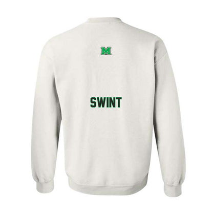 Marshall - NCAA Men's Track & Field : Chris Swint - Generic Shersey Crewneck Sweatshirt-1