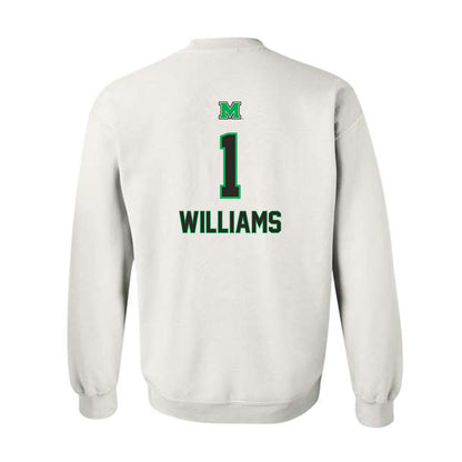 Marshall - NCAA Women's Track & Field : Alayezia Williams - Generic Shersey Crewneck Sweatshirt-1