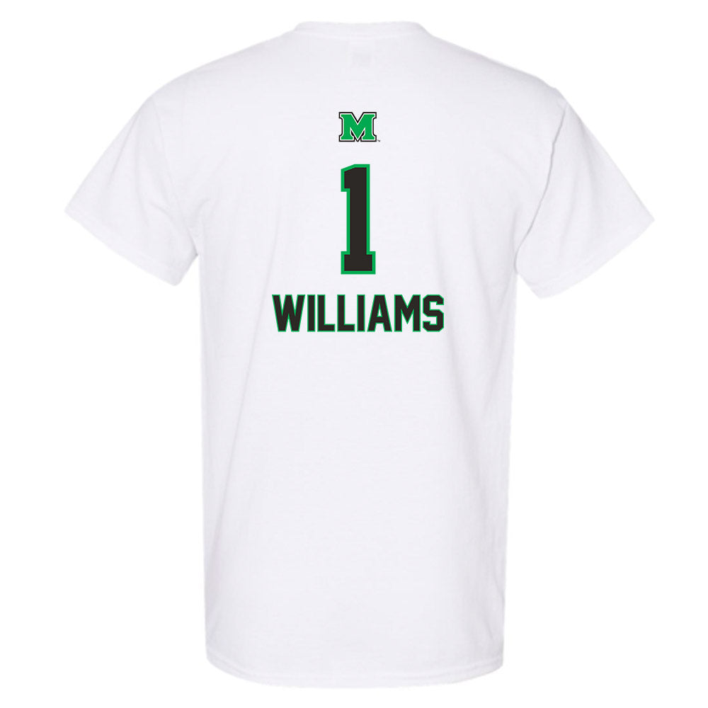 Marshall - NCAA Women's Basketball : TreShondra Williams - Generic Shersey T-Shirt-1