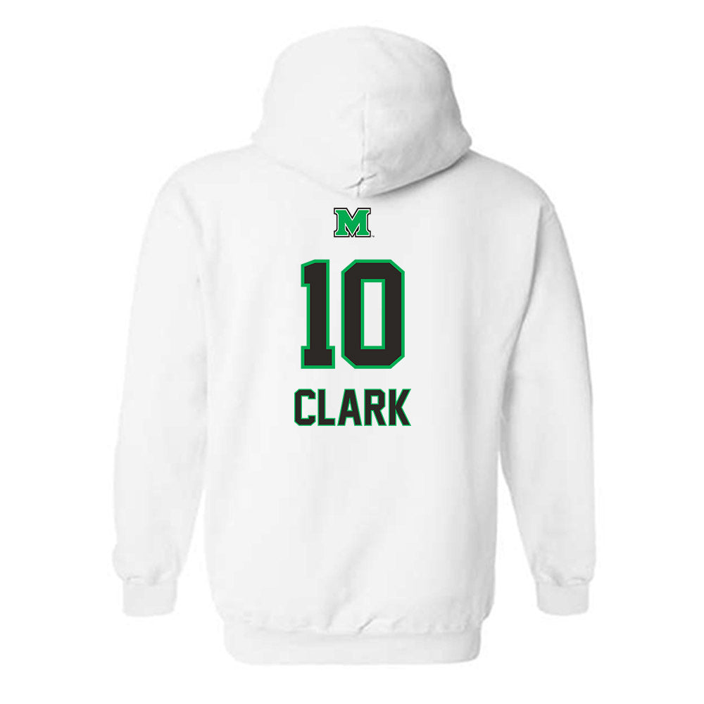 Marshall - NCAA Football : Chason Clark - Generic Shersey Hooded Sweatshirt-1