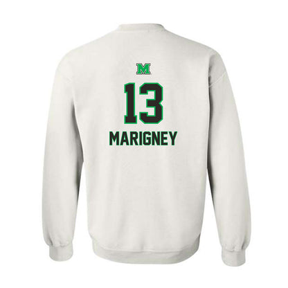 Marshall - NCAA Women's Basketball : Leyocha Somone Marigney - Generic Shersey Crewneck Sweatshirt