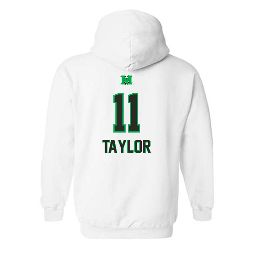 Marshall - NCAA Women's Volleyball : Megan Taylor - Generic Shersey Hooded Sweatshirt