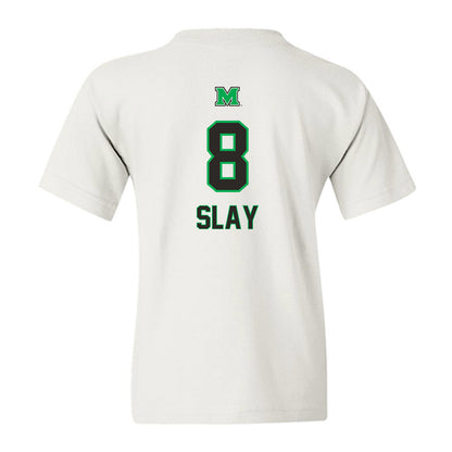 Marshall - NCAA Men's Basketball : Bryce Slay - Generic Shersey Youth T-Shirt-1