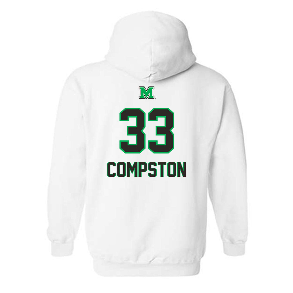 Marshall - NCAA Women's Soccer : Amelia Compston - Generic Shersey Hooded Sweatshirt