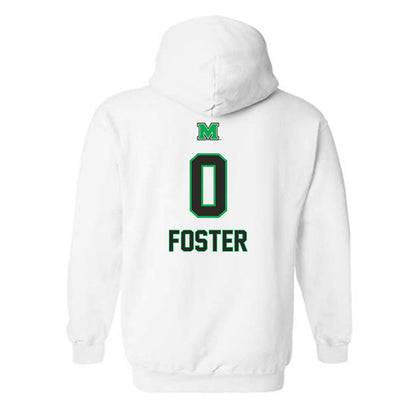 Marshall - NCAA Football : Ian Foster - Generic Shersey Hooded Sweatshirt