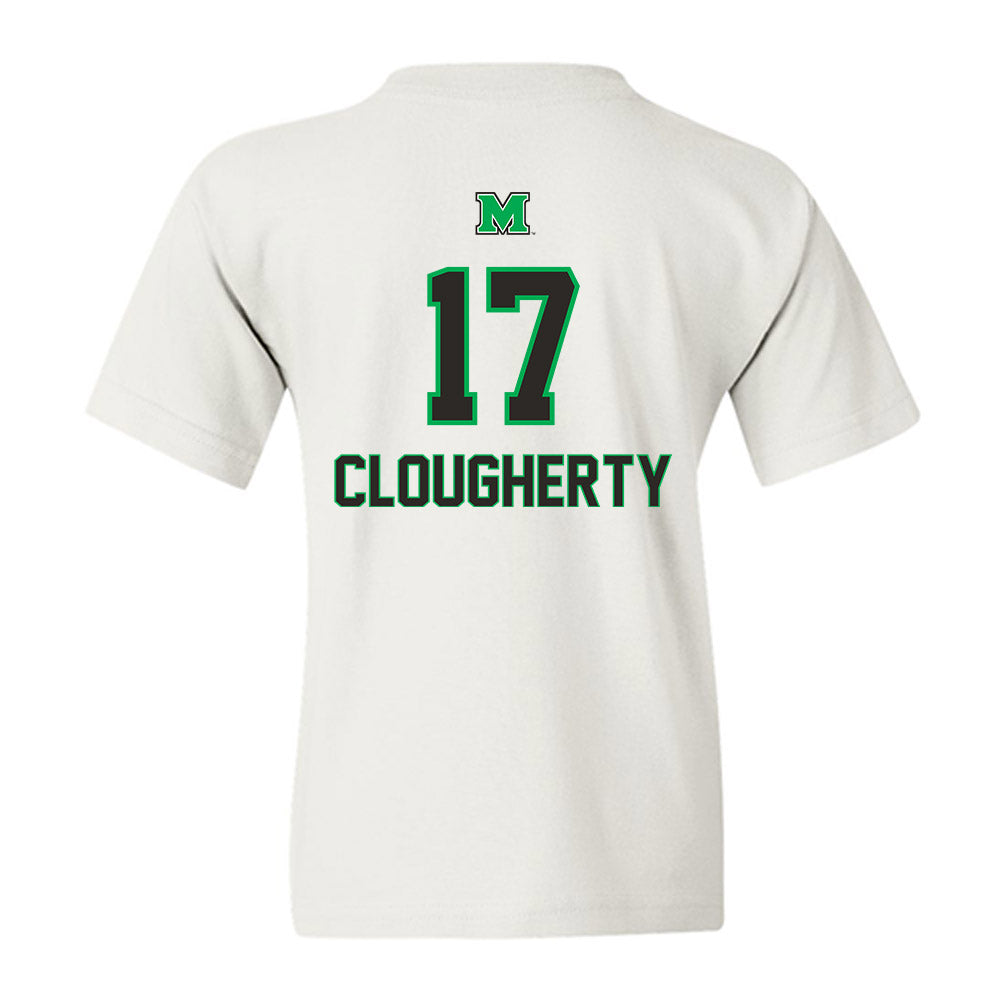 Marshall - NCAA Football : Jack Clougherty - Generic Shersey Youth T-Shirt-1