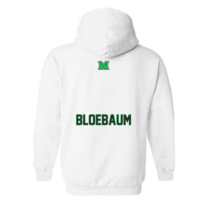 Marshall - NCAA Men's Track & Field : Joey Bloebaum - Generic Shersey Hooded Sweatshirt