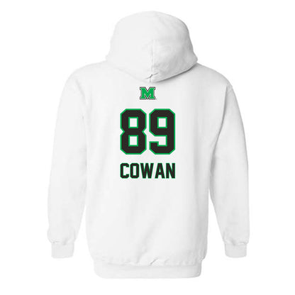 Marshall - NCAA Football : Atley Cowan - Generic Shersey Hooded Sweatshirt-1