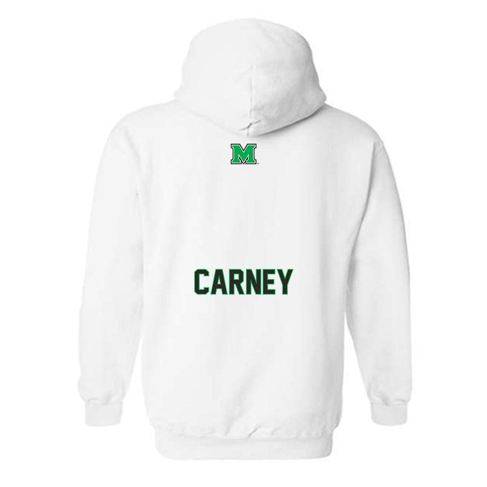 Marshall - NCAA Women's Track & Field : Dior Carney - Generic Shersey Hooded Sweatshirt-1