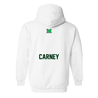 Marshall - NCAA Women's Track & Field : Dior Carney - Generic Shersey Hooded Sweatshirt-1
