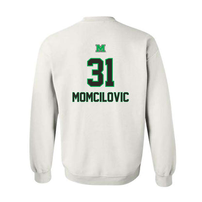 Marshall - NCAA Men's Soccer : Stefan Momcilovic - Generic Shersey Crewneck Sweatshirt