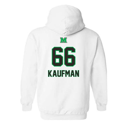 Marshall - NCAA Football : Eli Kaufman - Generic Shersey Hooded Sweatshirt-1