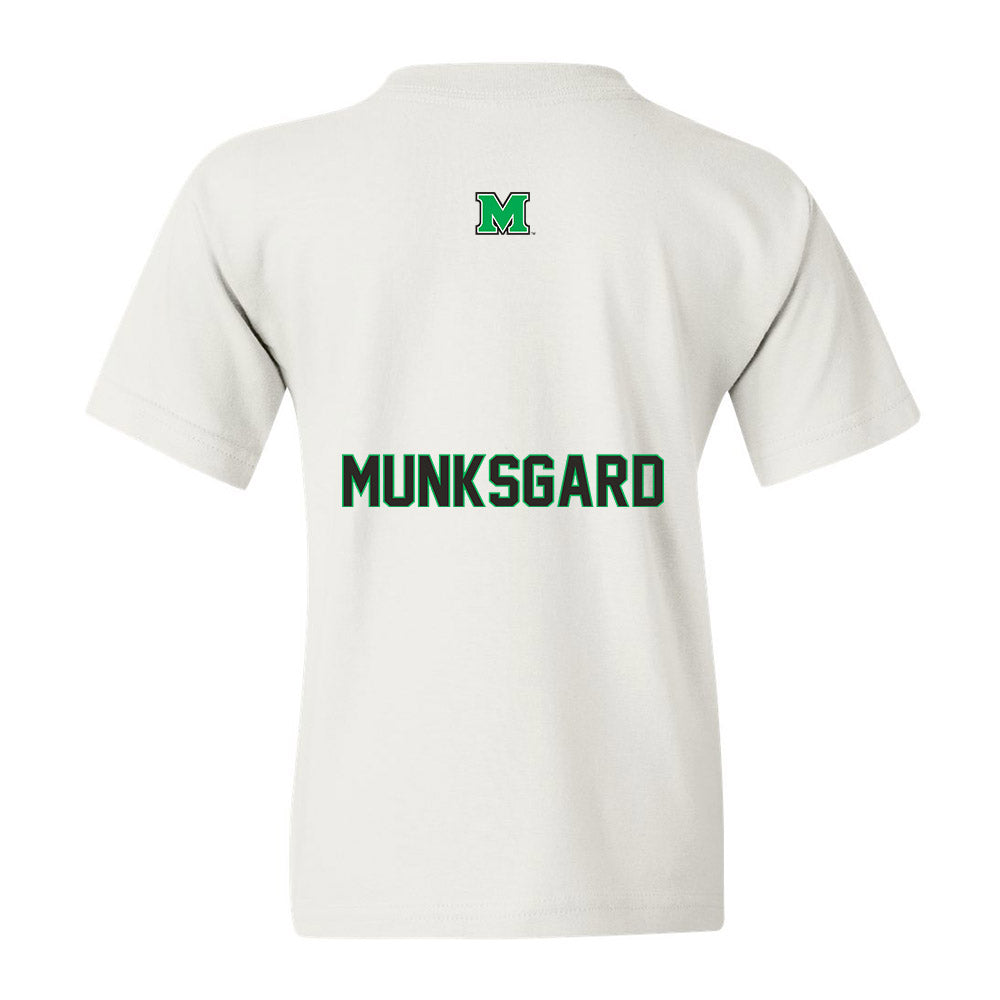 Marshall - NCAA Women's Swimming & Diving : Larissa Munksgard - Generic Shersey Youth T-Shirt