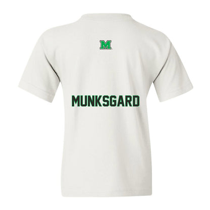 Marshall - NCAA Women's Swimming & Diving : Larissa Munksgard - Generic Shersey Youth T-Shirt