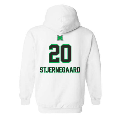 Marshall - NCAA Men's Soccer : Alexander Stjernegaard - Generic Shersey Hooded Sweatshirt