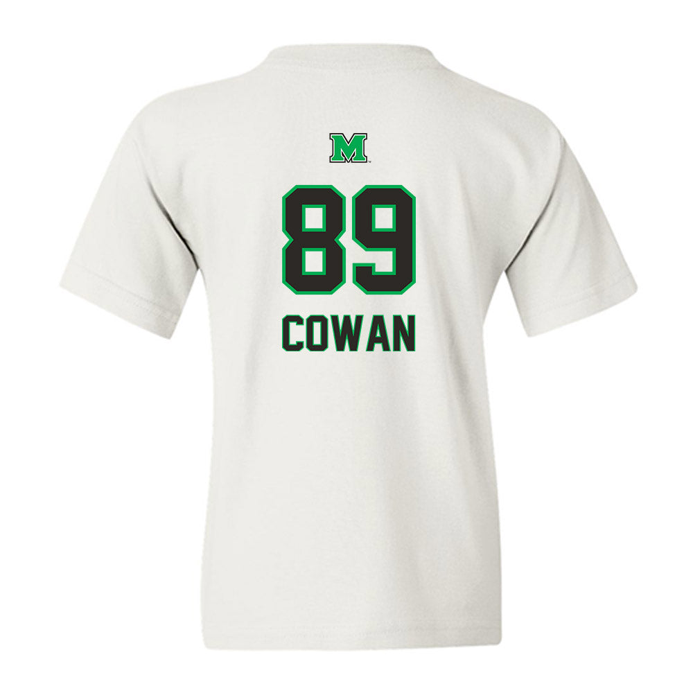 Marshall - NCAA Football : Atley Cowan - Generic Shersey Youth T-Shirt-1