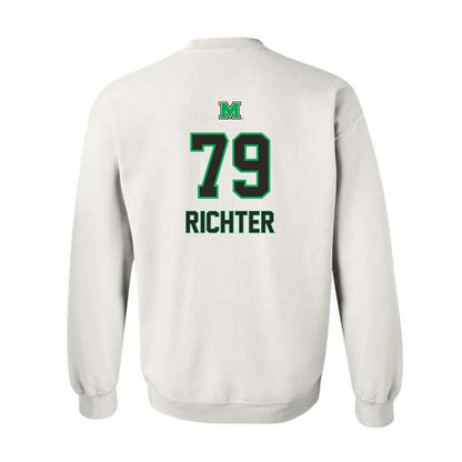 Marshall - NCAA Football : Christian Richter - Generic Shersey Crewneck Sweatshirt