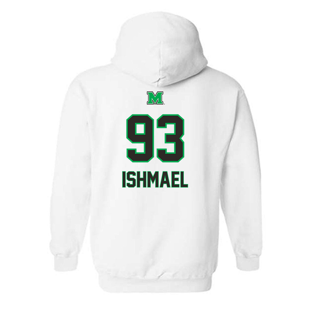 Marshall - NCAA Football : Jabari Ishmael - Generic Shersey Hooded Sweatshirt