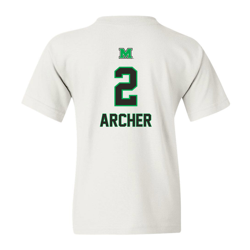 Marshall - NCAA Women's Soccer : Kylie Archer - Generic Shersey Youth T-Shirt