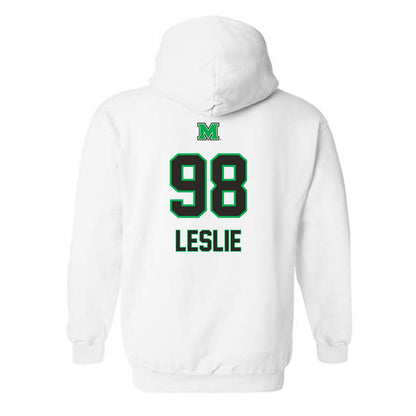 Marshall - NCAA Softball : Diamond Leslie - Generic Shersey Hooded Sweatshirt-1
