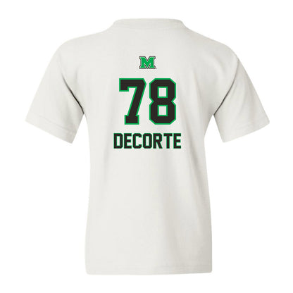 Marshall - NCAA Football : Aiden DeCorte - Generic Shersey Youth T-Shirt