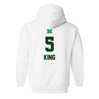 Marshall - NCAA Softball : Jules King - Generic Shersey Hooded Sweatshirt