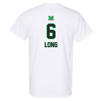 Marshall - NCAA Football : Jacqai Long - Generic Shersey T-Shirt-1